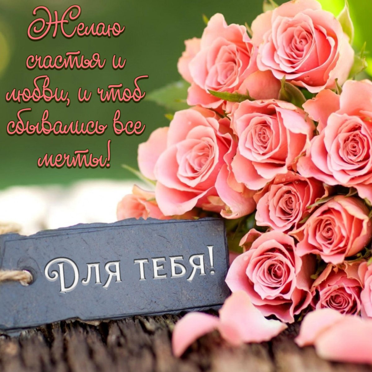 С днём рождения нежные открытки