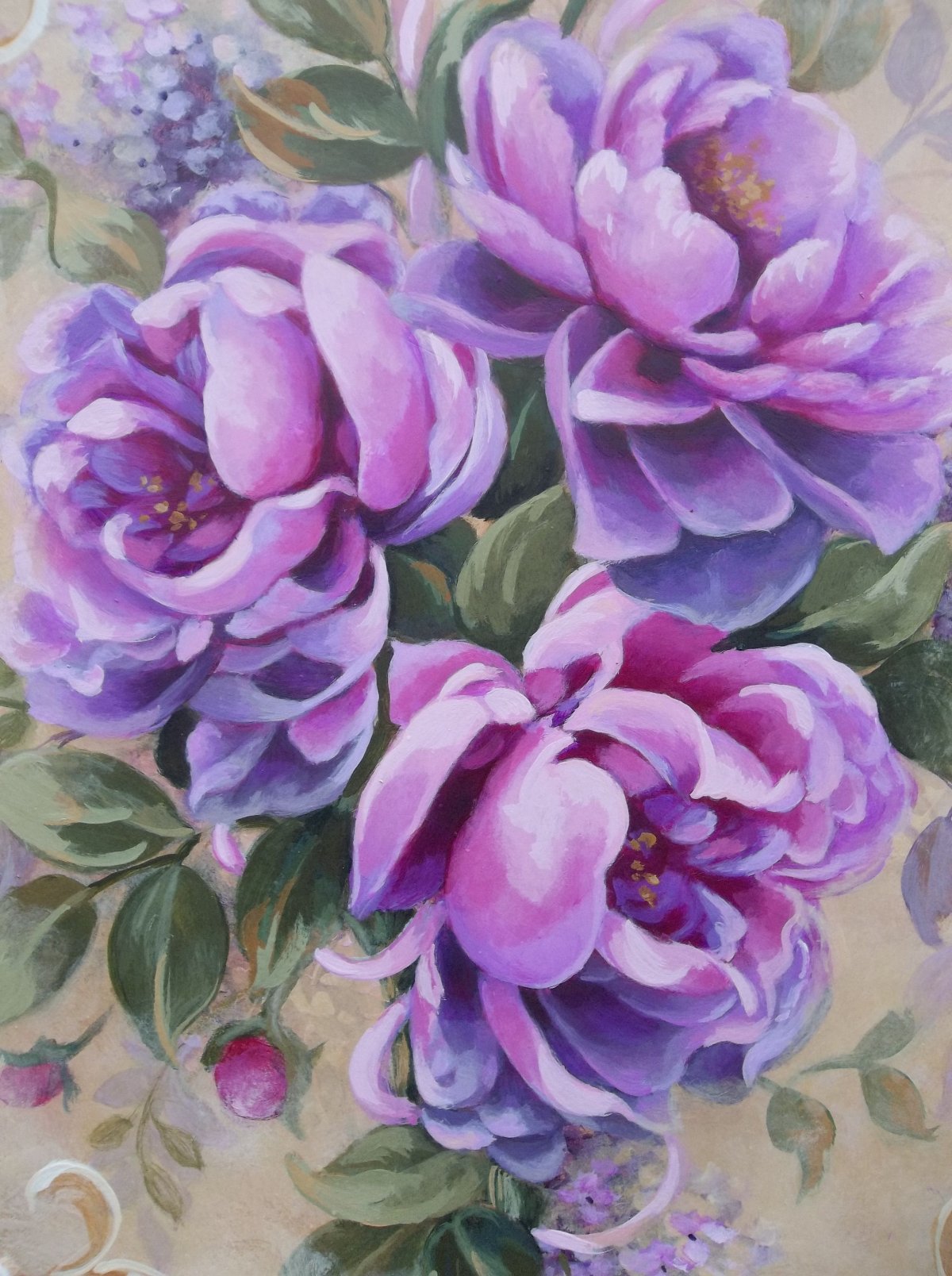 Буцилла Peonies Lilacs