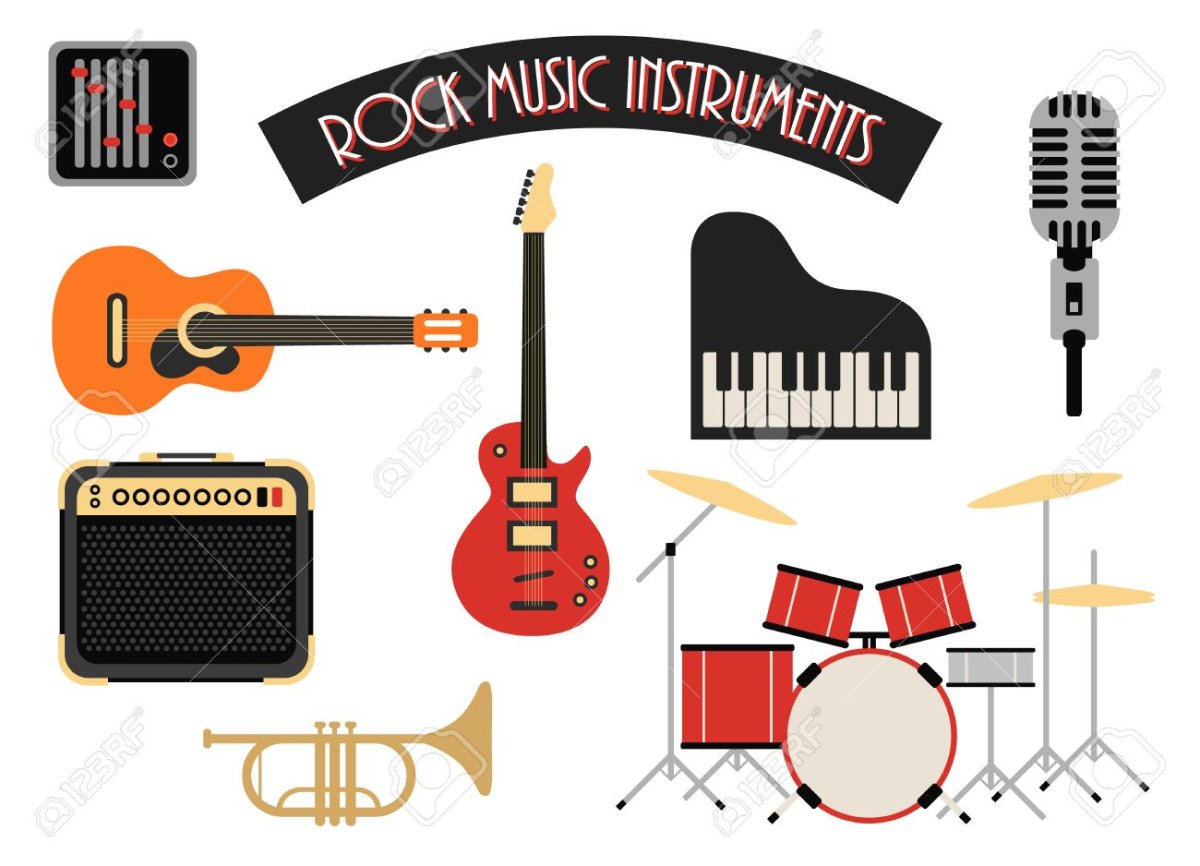 Рок музыка какие инструменты
