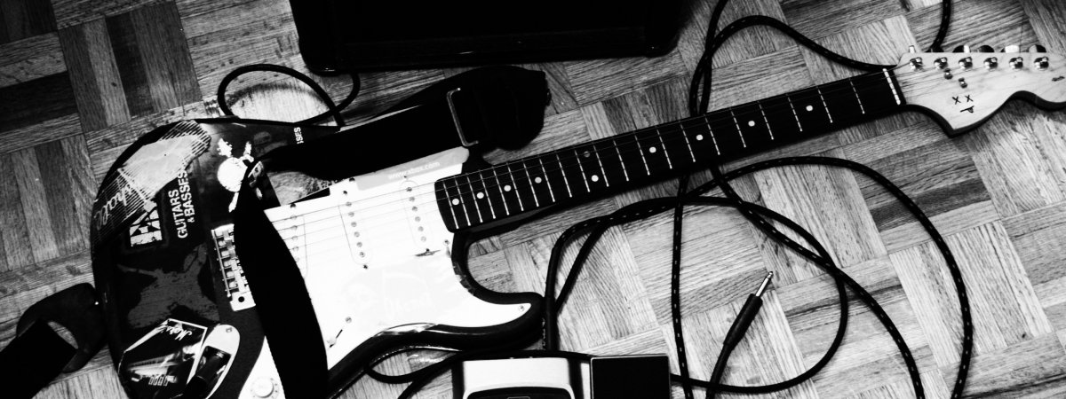 Обложка для группы ВК гитара