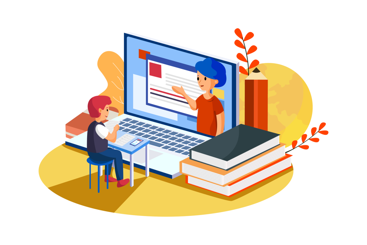 Дистанционное образование вектор