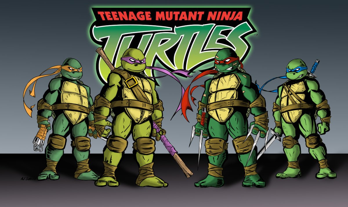 Черепашки ниндзя Эволюция героев