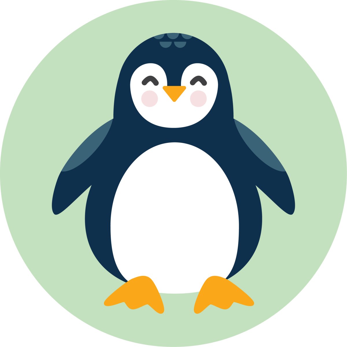 Пингвин для дошкольников