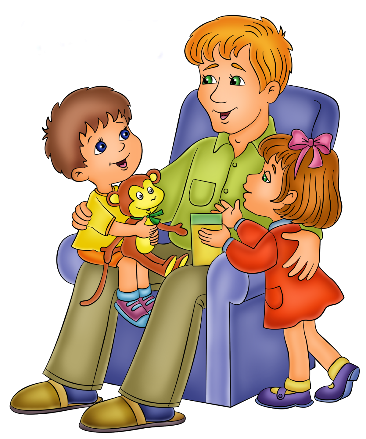 Родители и дети картинки