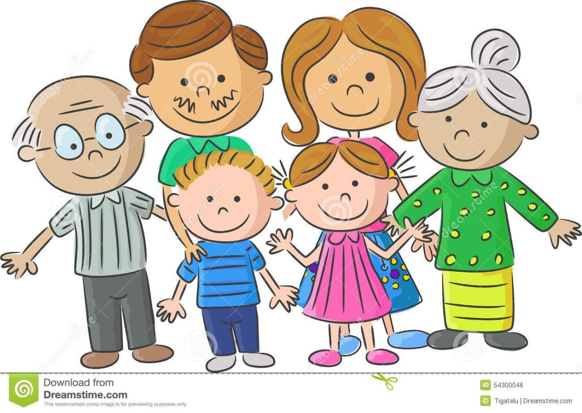 Дружба родителей и детей рисунок