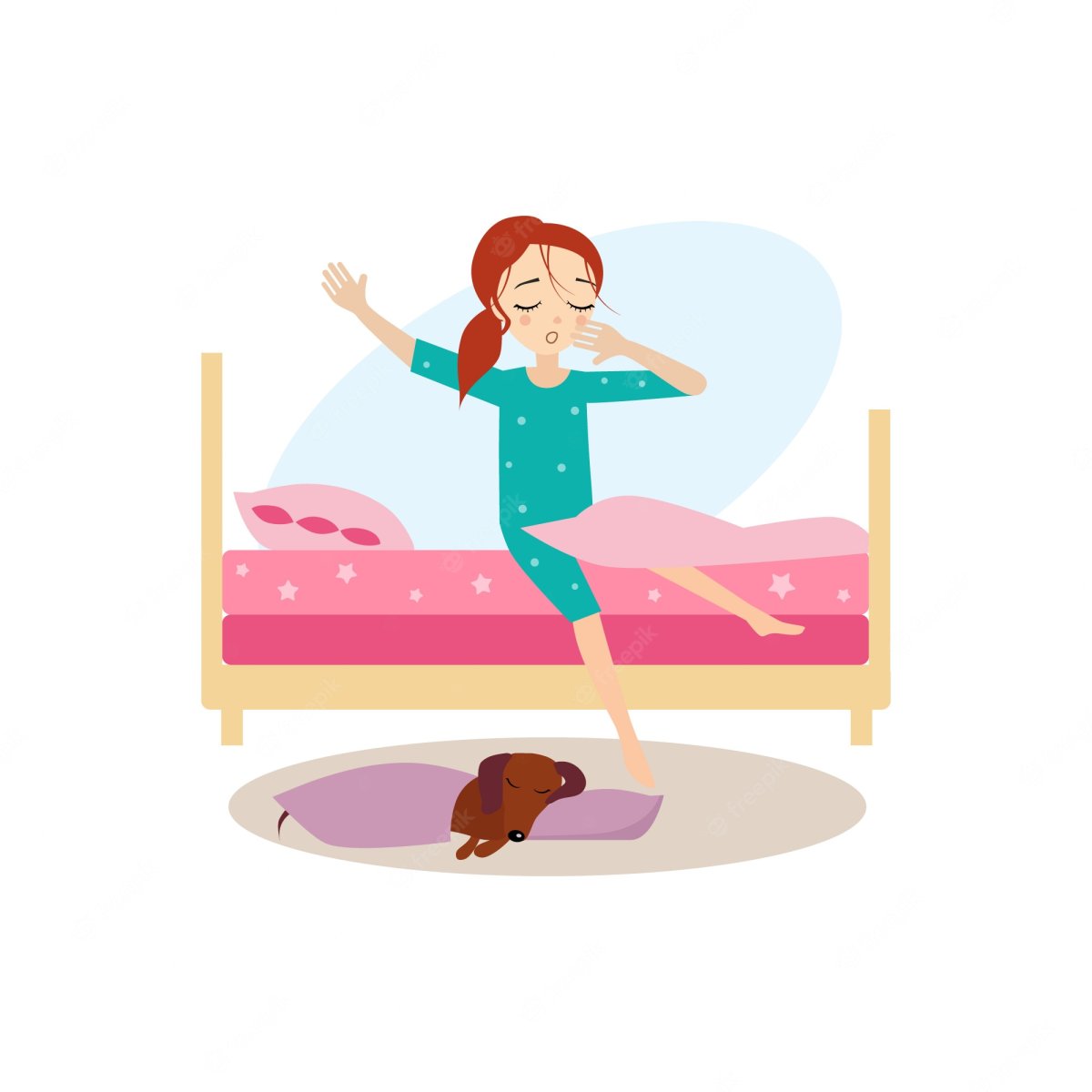 Вставать с кровати