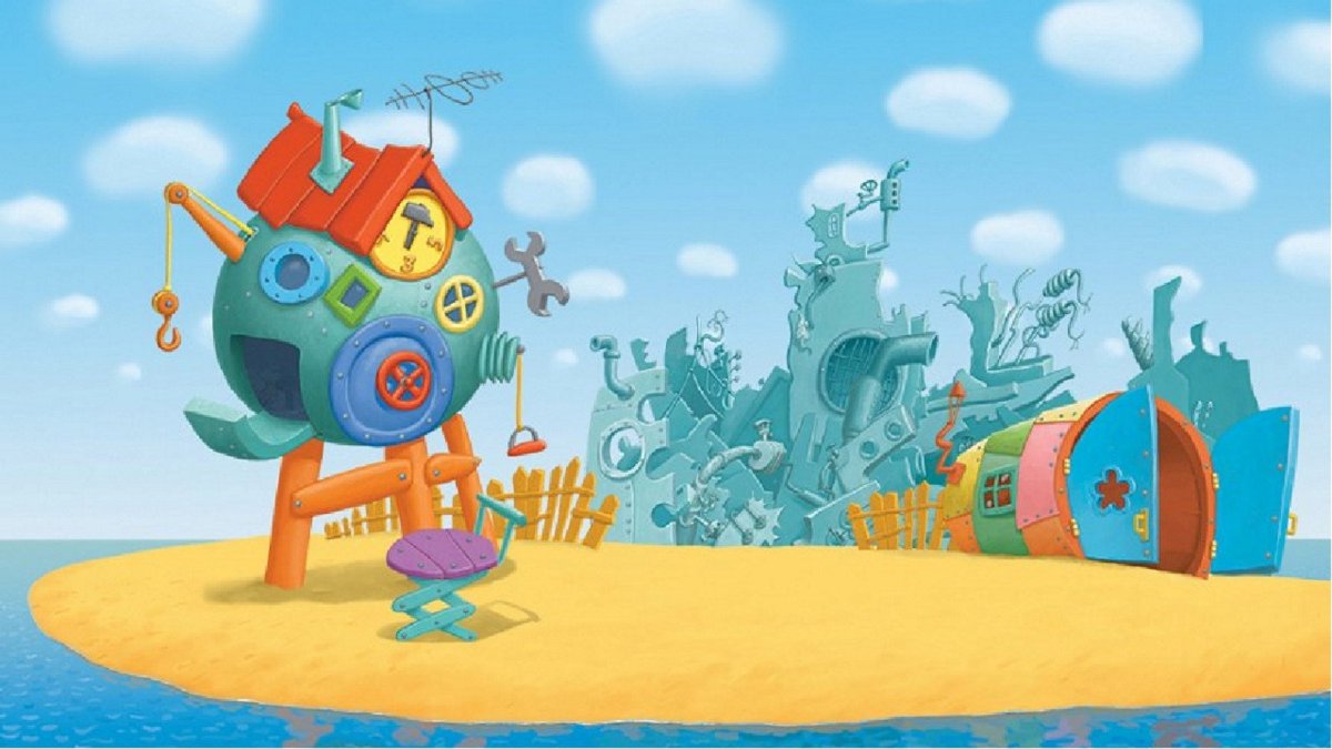 Смешарики дом пина