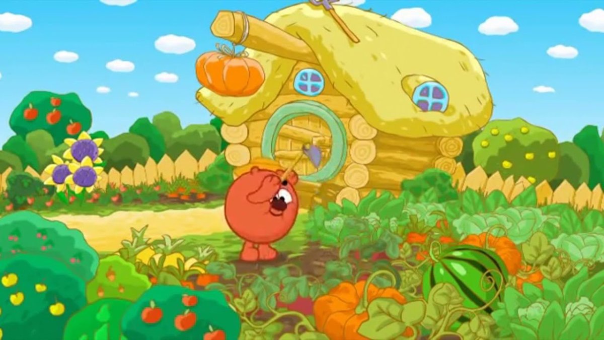 Смешарики домик Копатыча