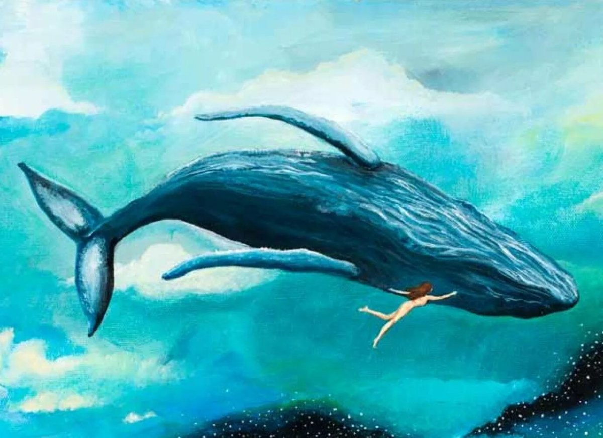 Рисование кита