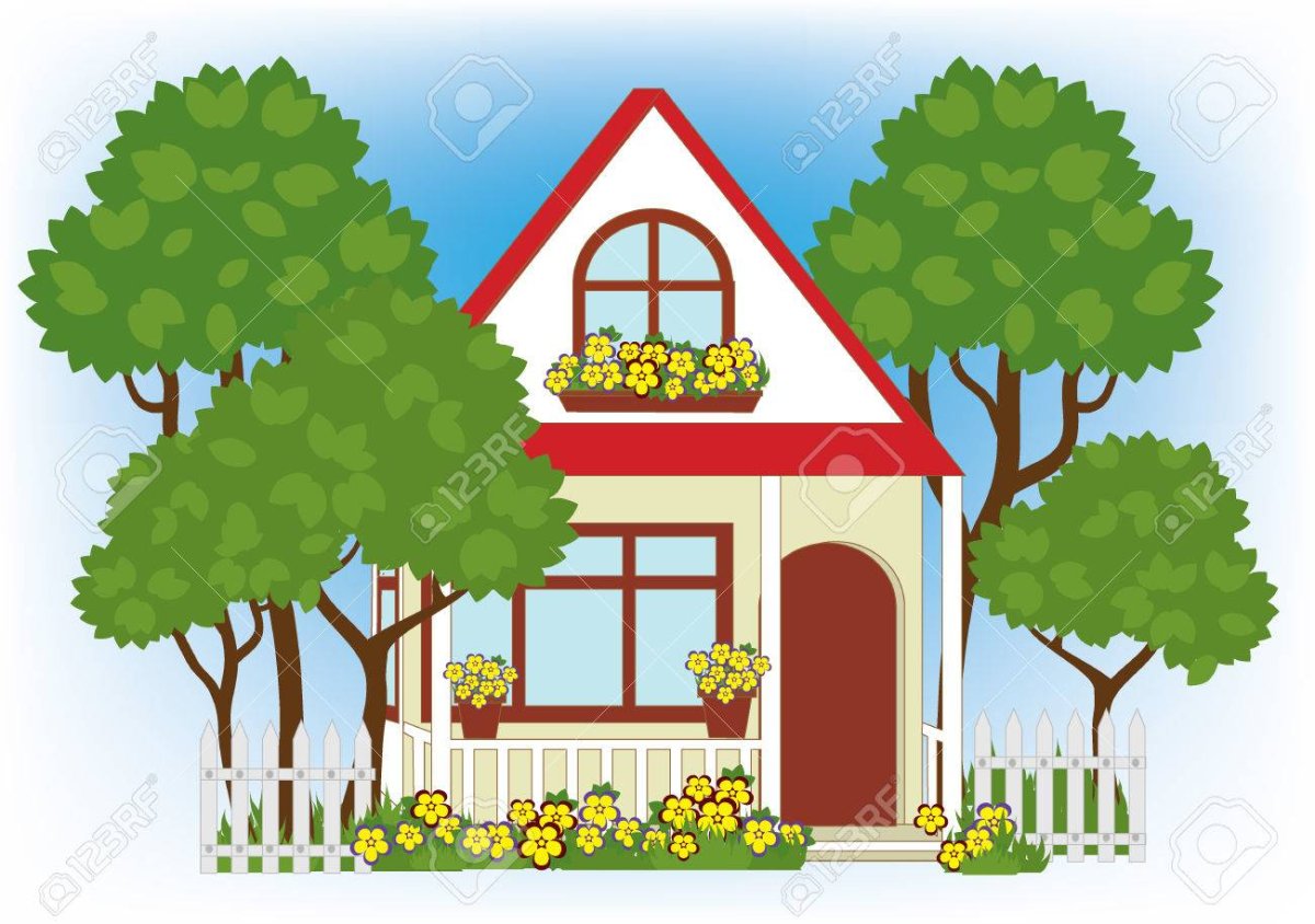 Дом мультяшный