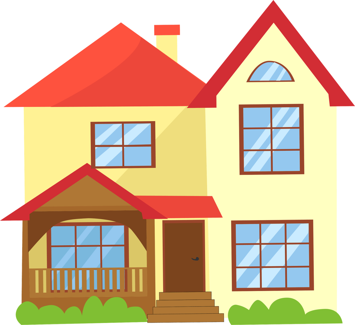 Нарисовать домик для детей