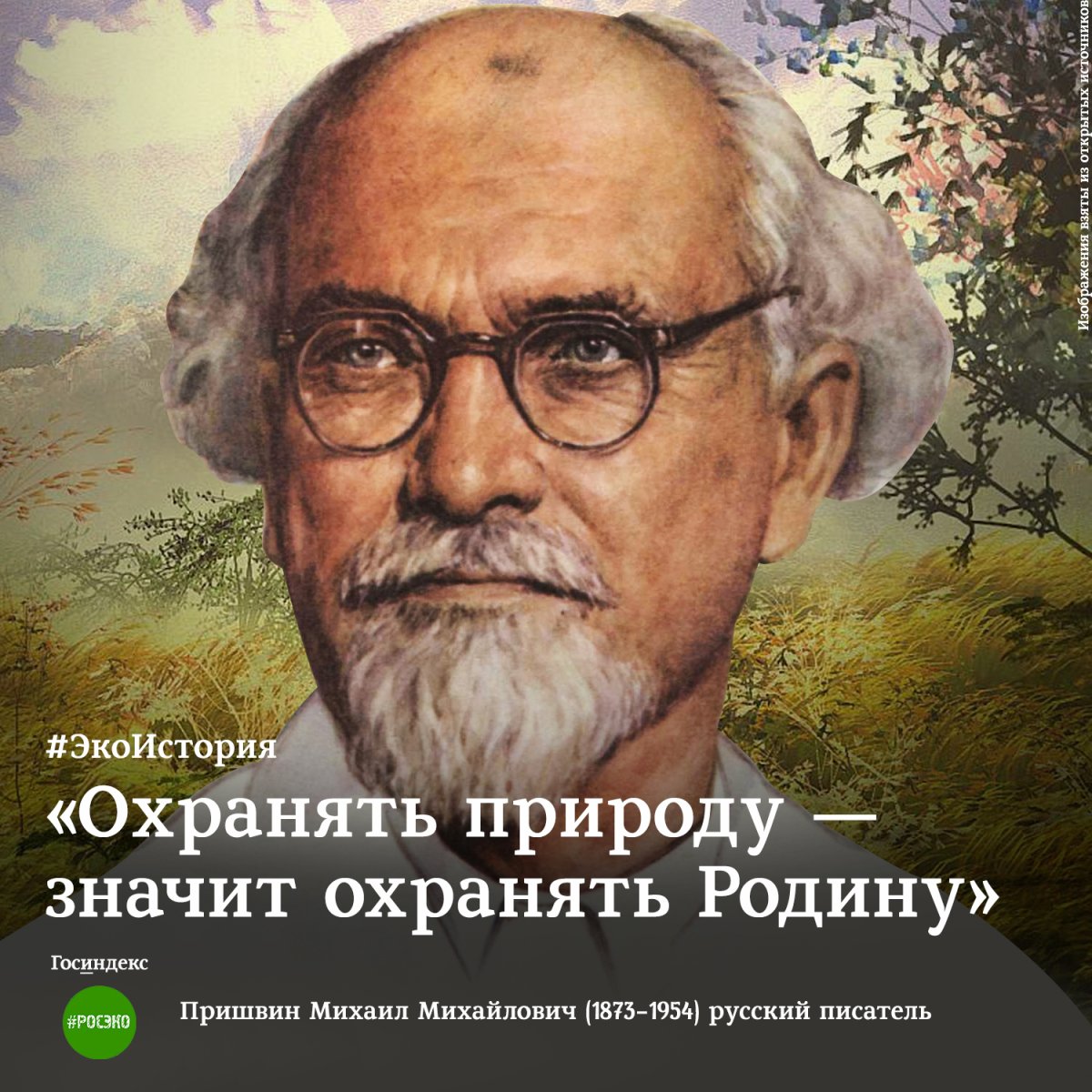 Михаил Михайлович пришвин портрет