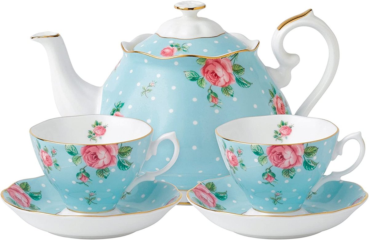 Чайный сервиз на прозрачном фоне