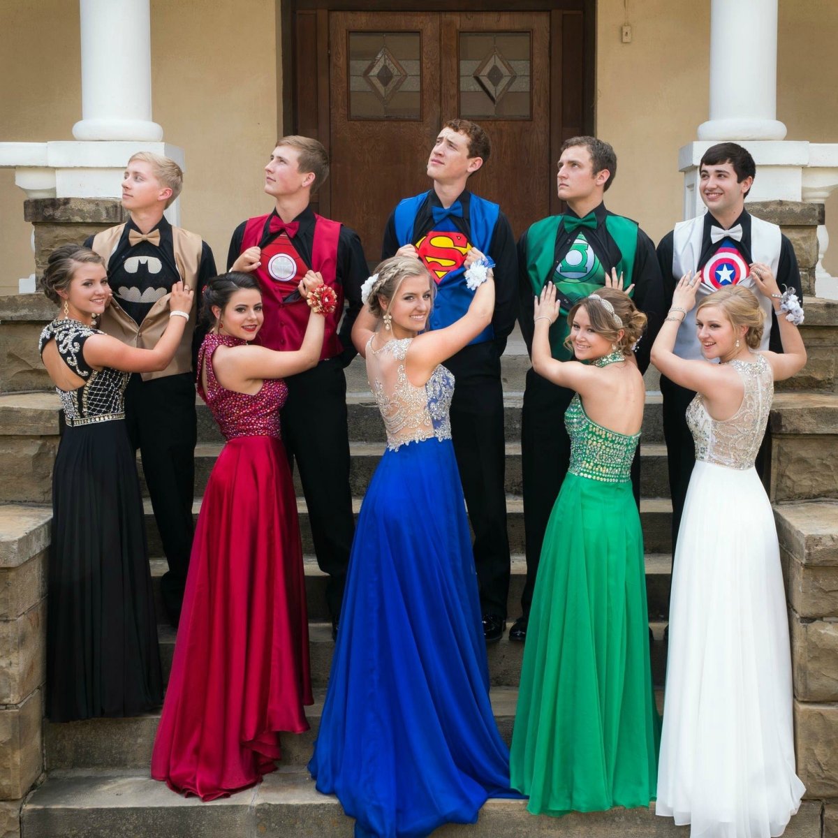 Необычный стиль на выпускной