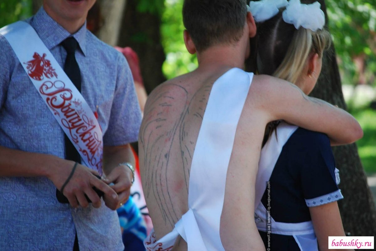 Групповая фотосессия выпускников