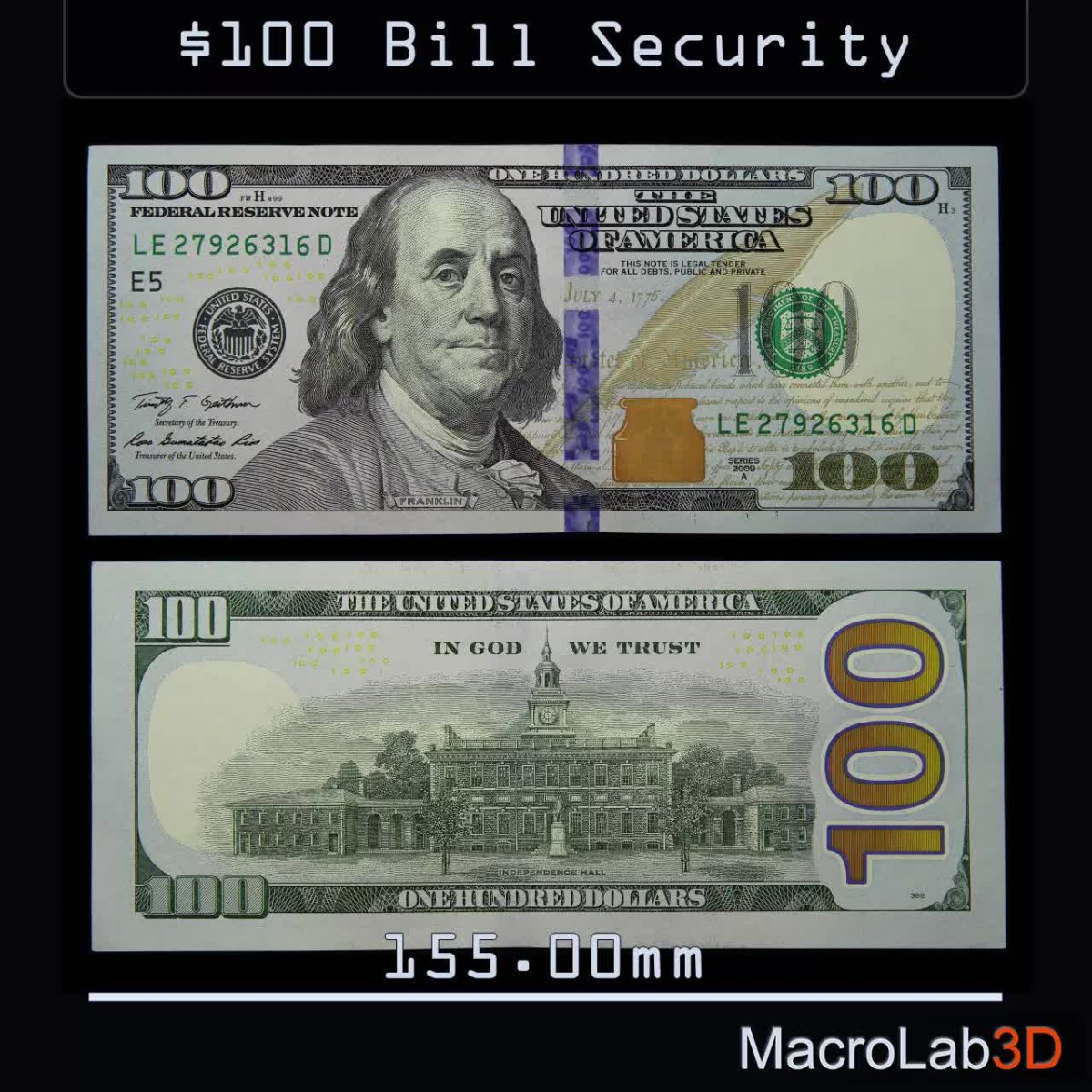 100 Долларовая банкнота