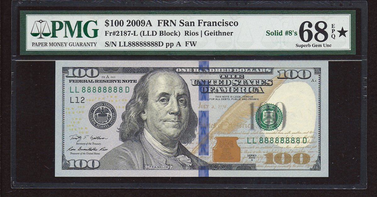 100 Federal Reserve Note