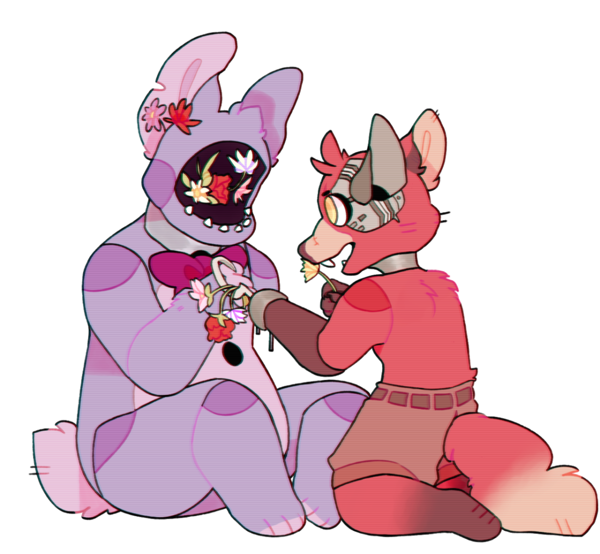 Фантайм Фокси и той Бонни шип