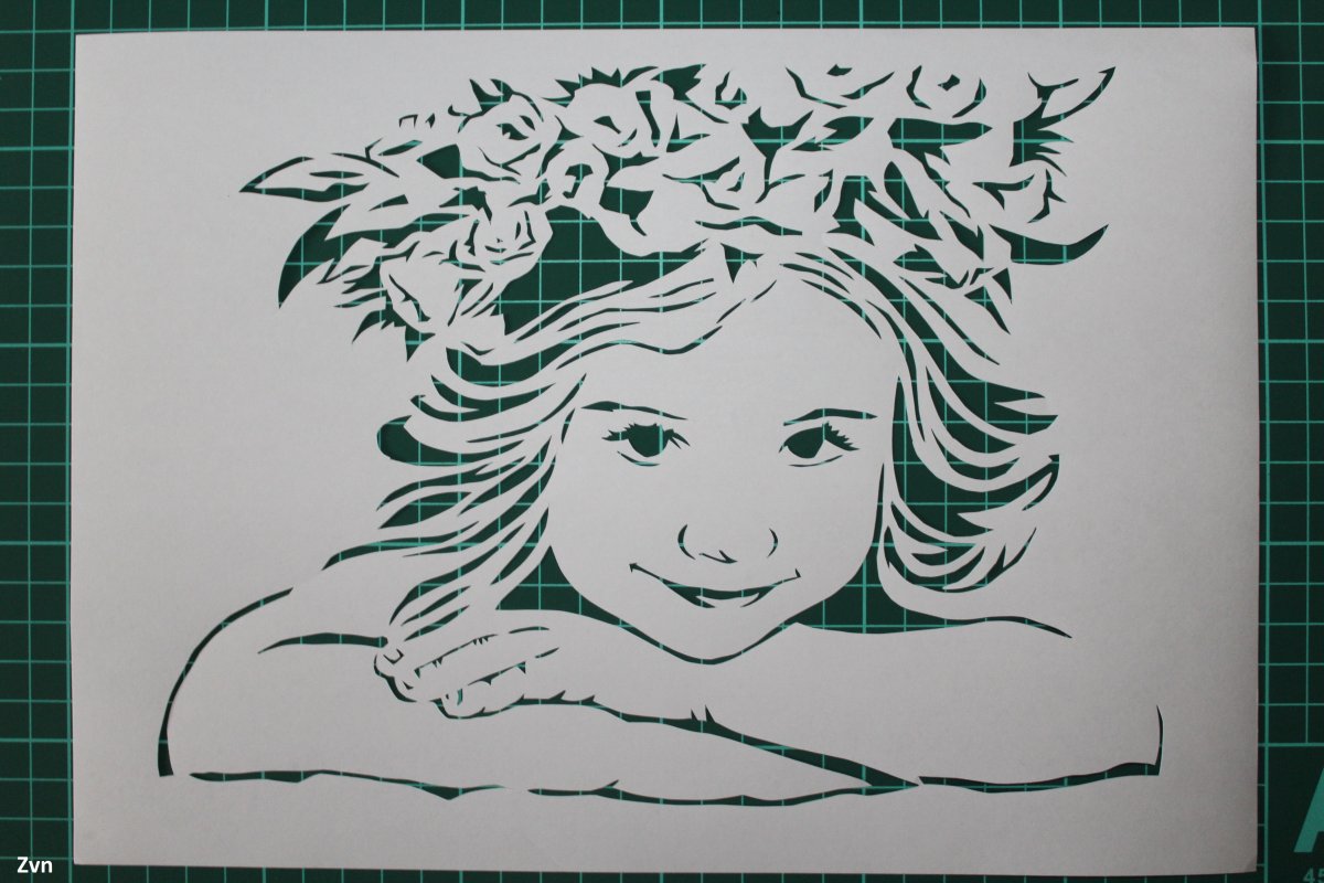 Вытынанка дети