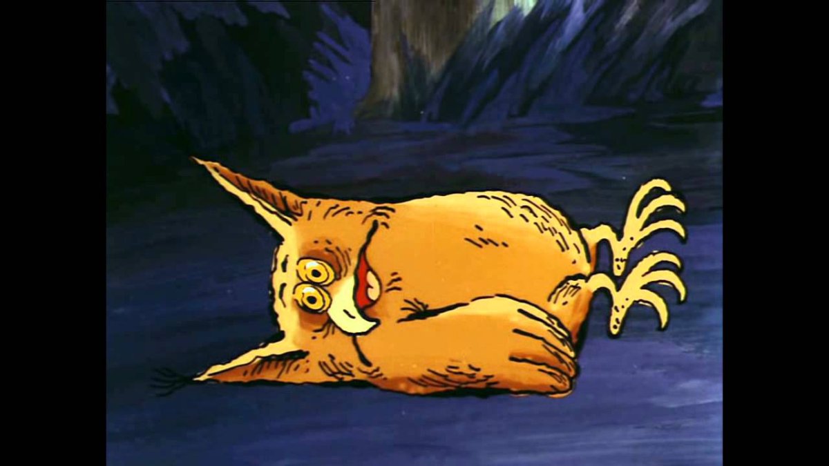 Большой ух мультфильм Филин