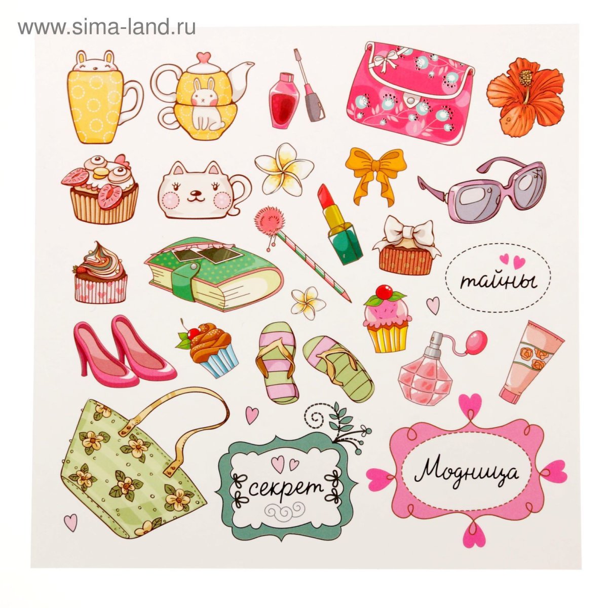 Наклейка девочка