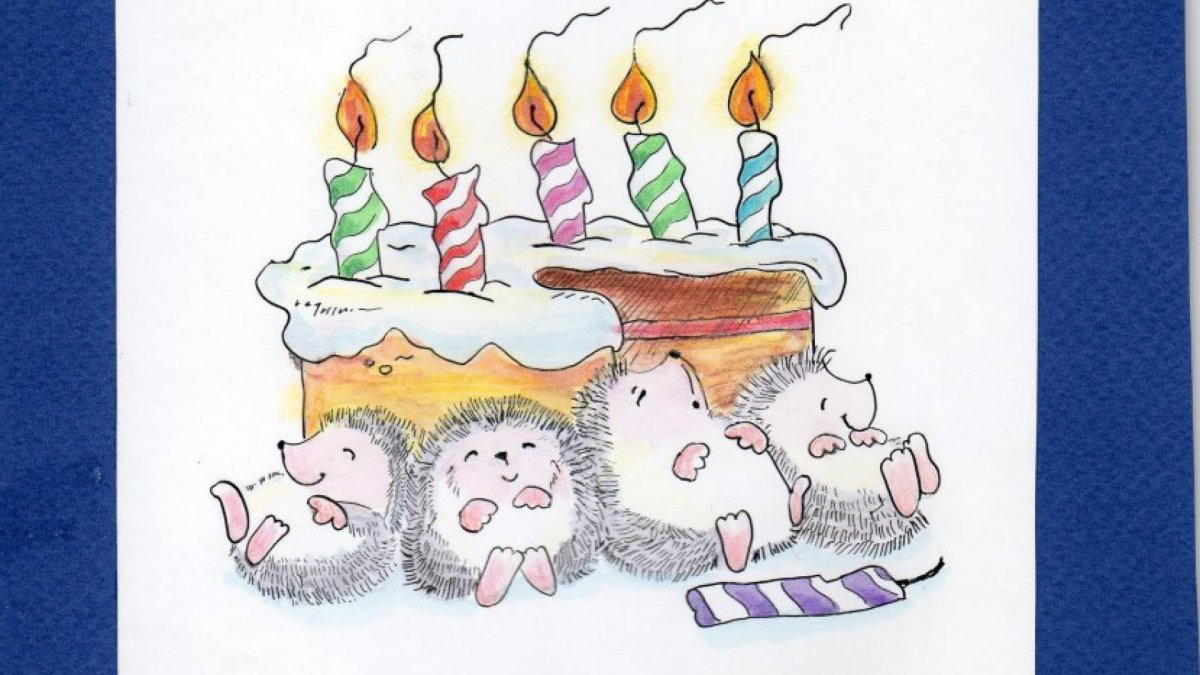 Интересные рисунки на день рождения