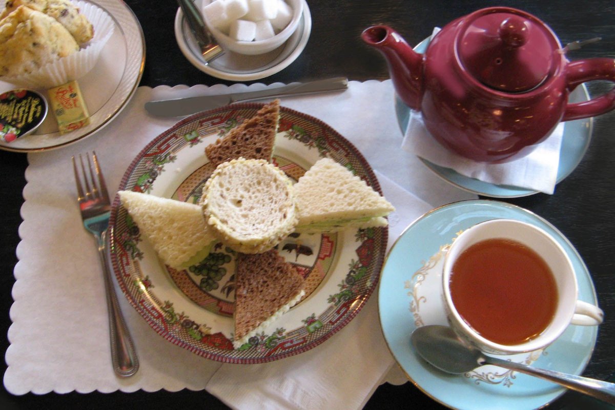 Утреннее чаепитие в Англии