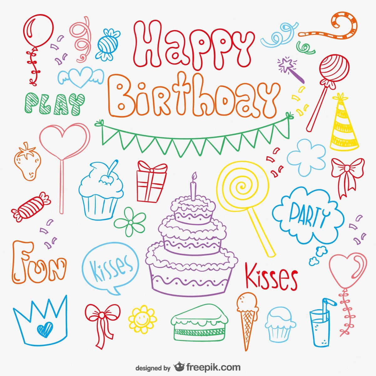 Креативные открытки с днем рождения