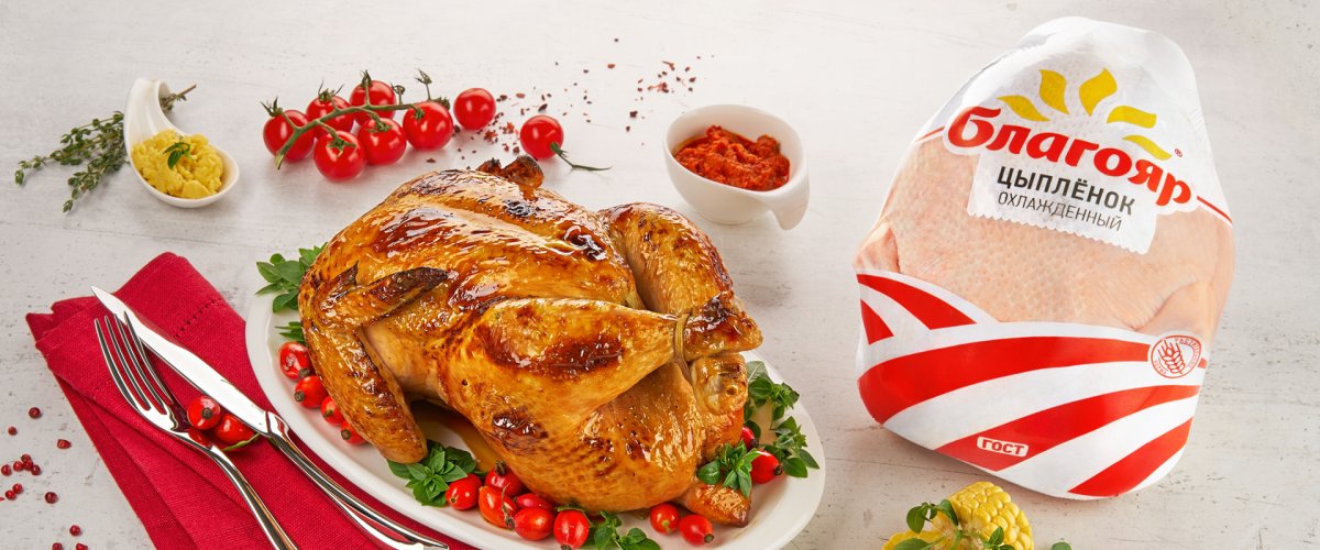 Реклама курицы