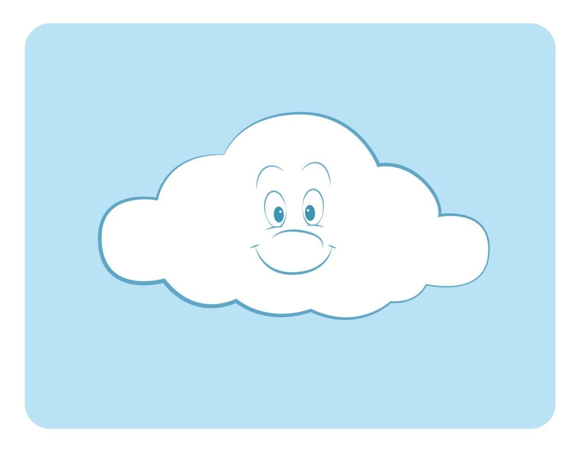 Облака картинки для детей