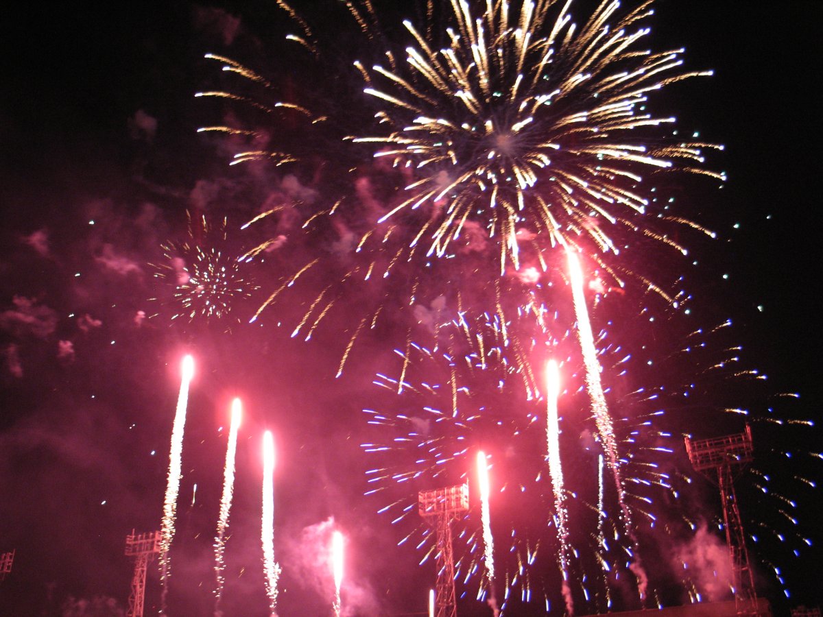 Салют в Геленджике