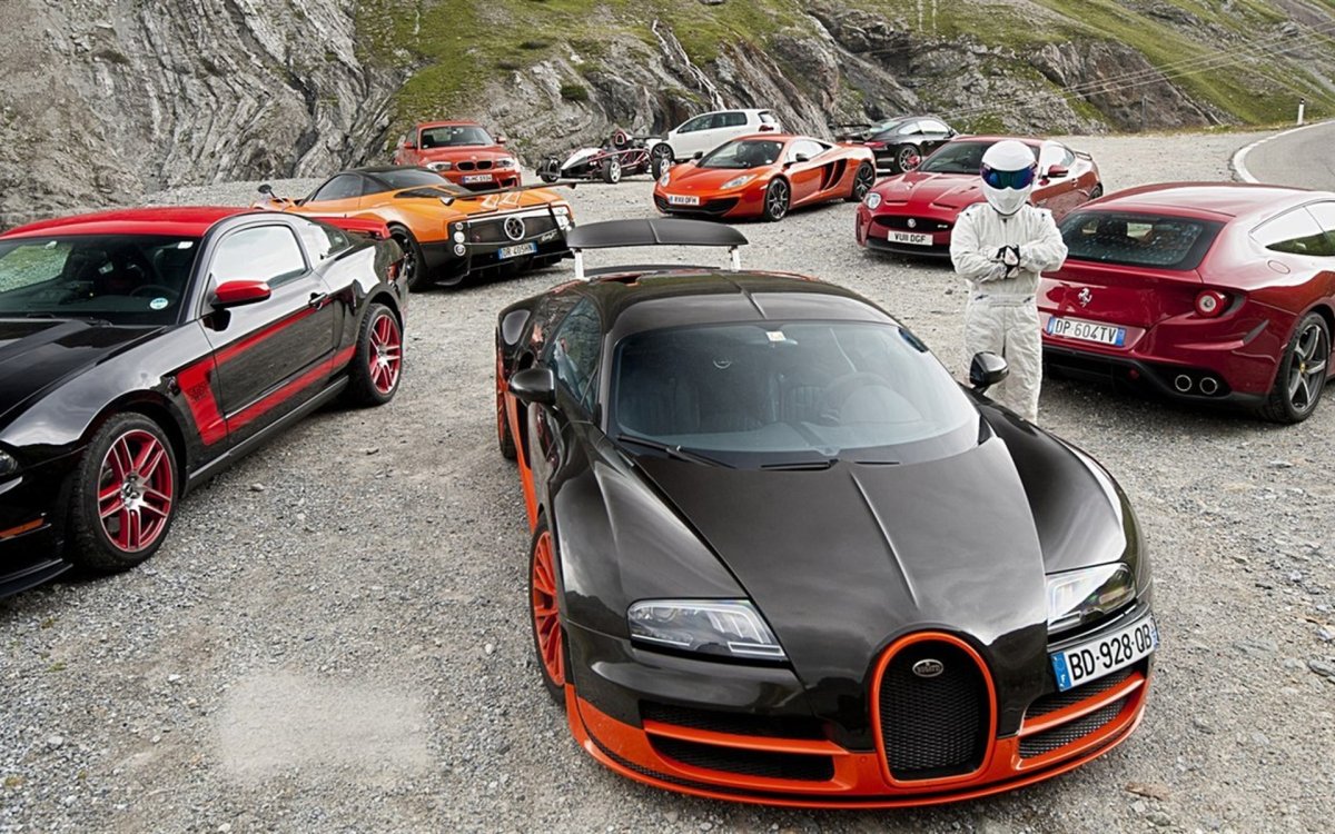 Топ Гир Бугатти Вейрон