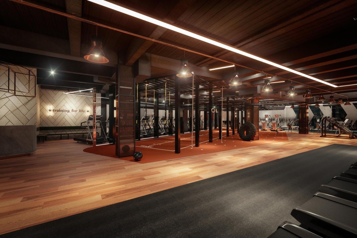 Необычный спортзал