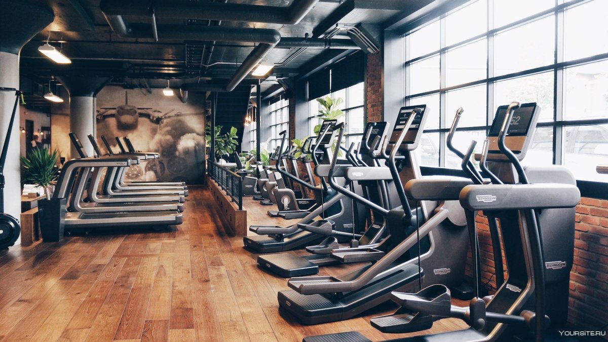 Красивый спортзал
