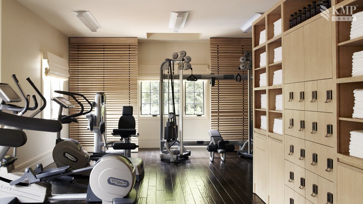 Фитнес зал в бутик-отеле