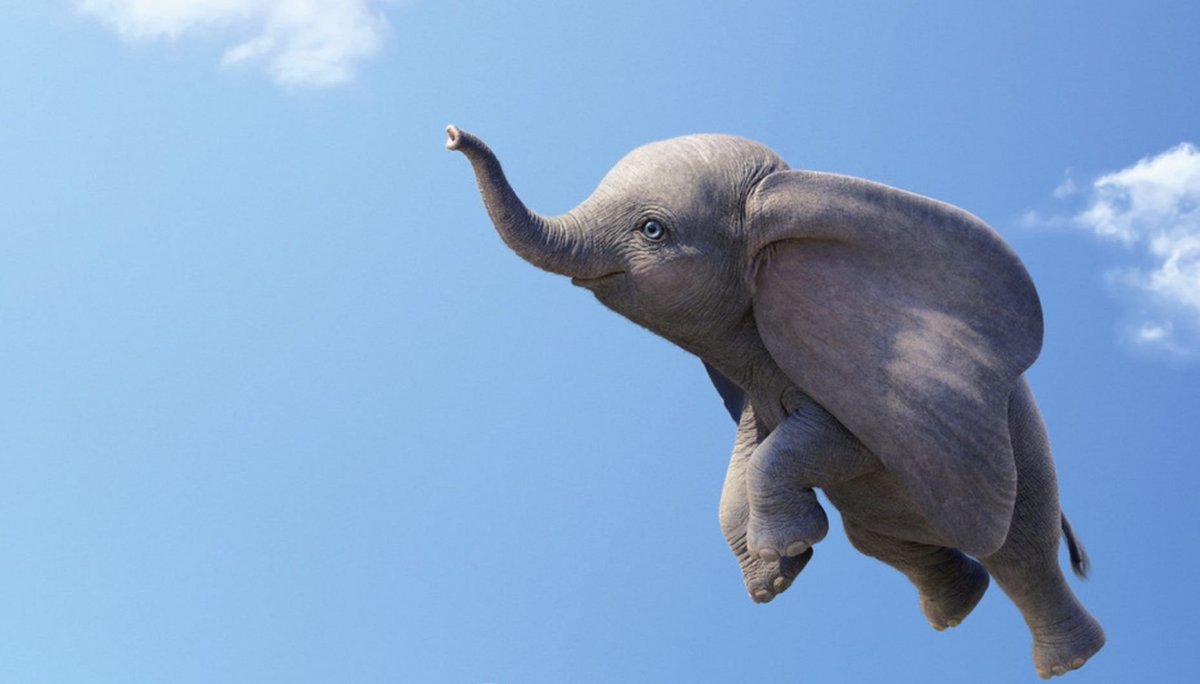 Летающий слон Дамбо