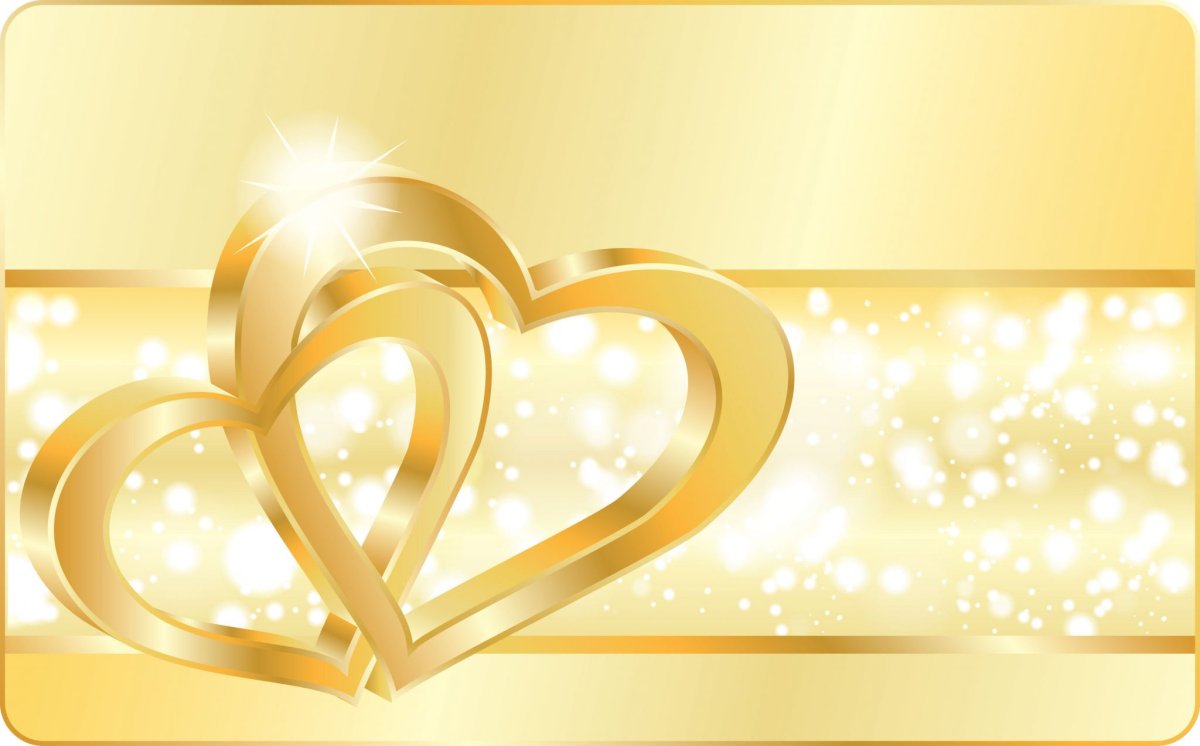 Приглашение на золотую свадьбу фон