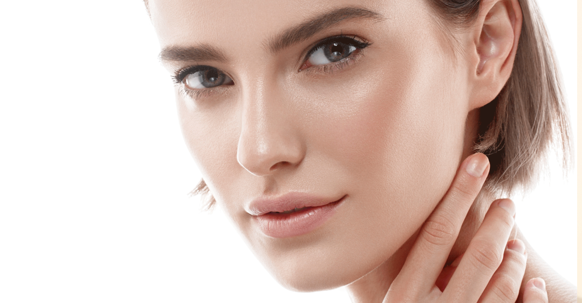 Красивая сияющая кожа