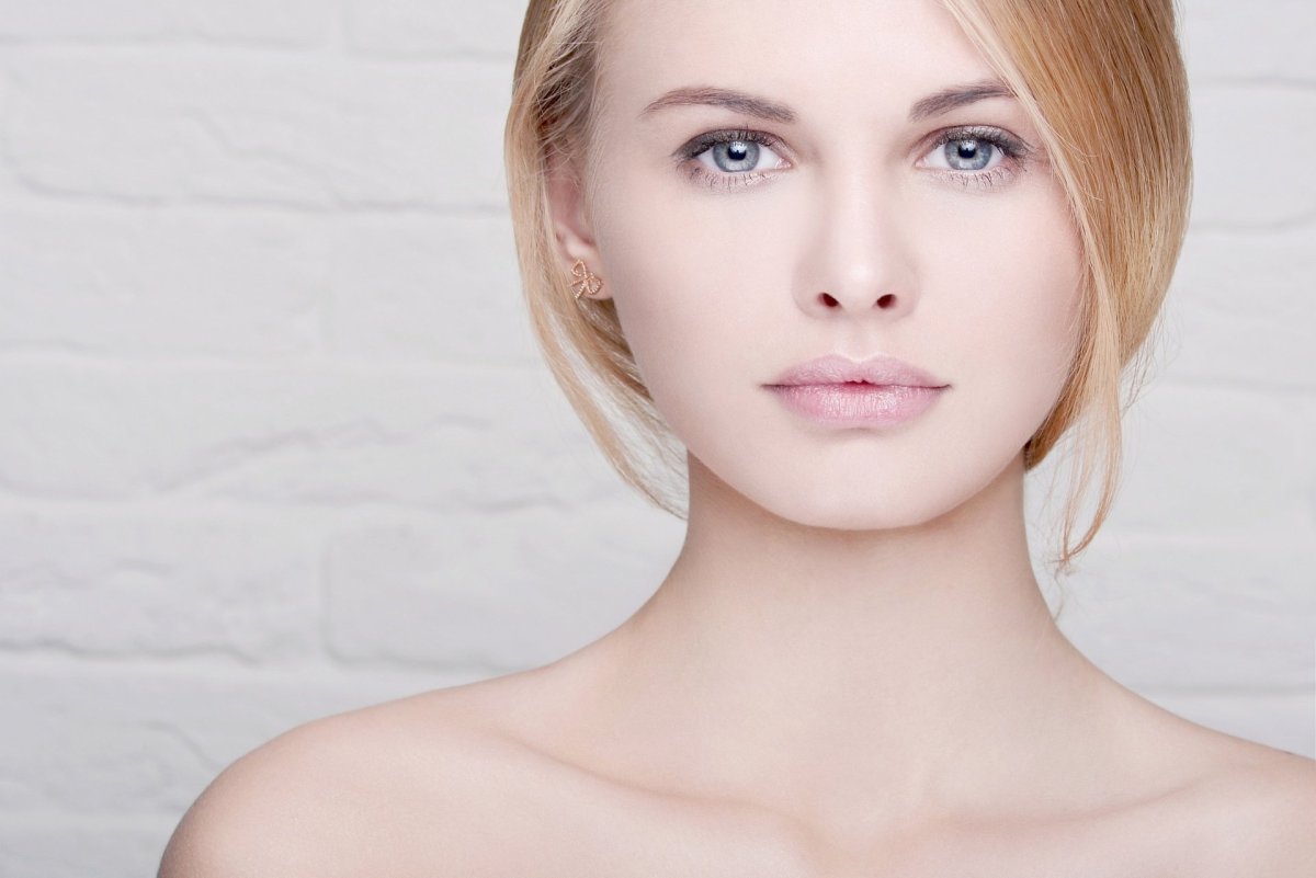 Красивое лицо без косметики