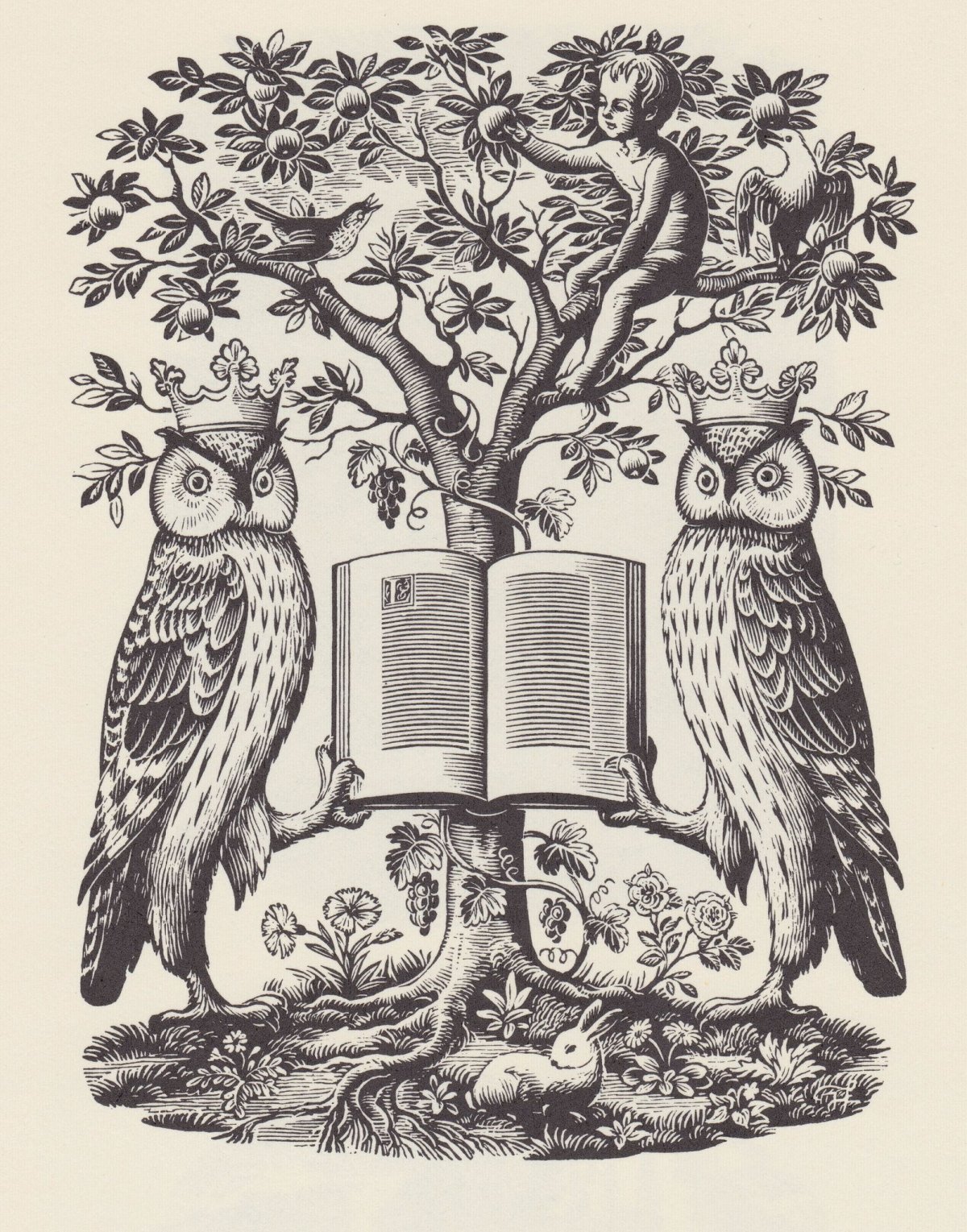 Экслибрис Филин