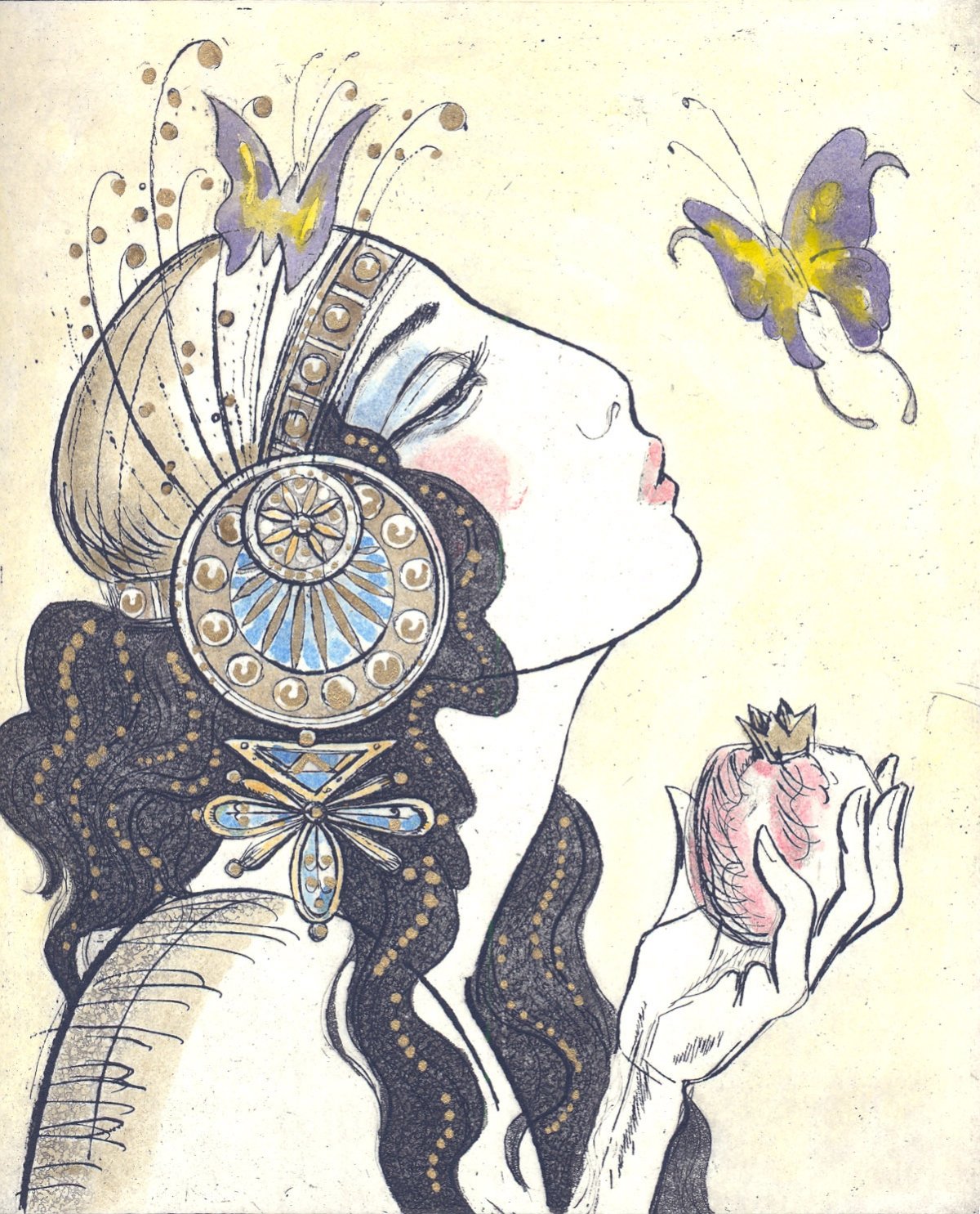 Ника Гольц черно белые иллюстрации