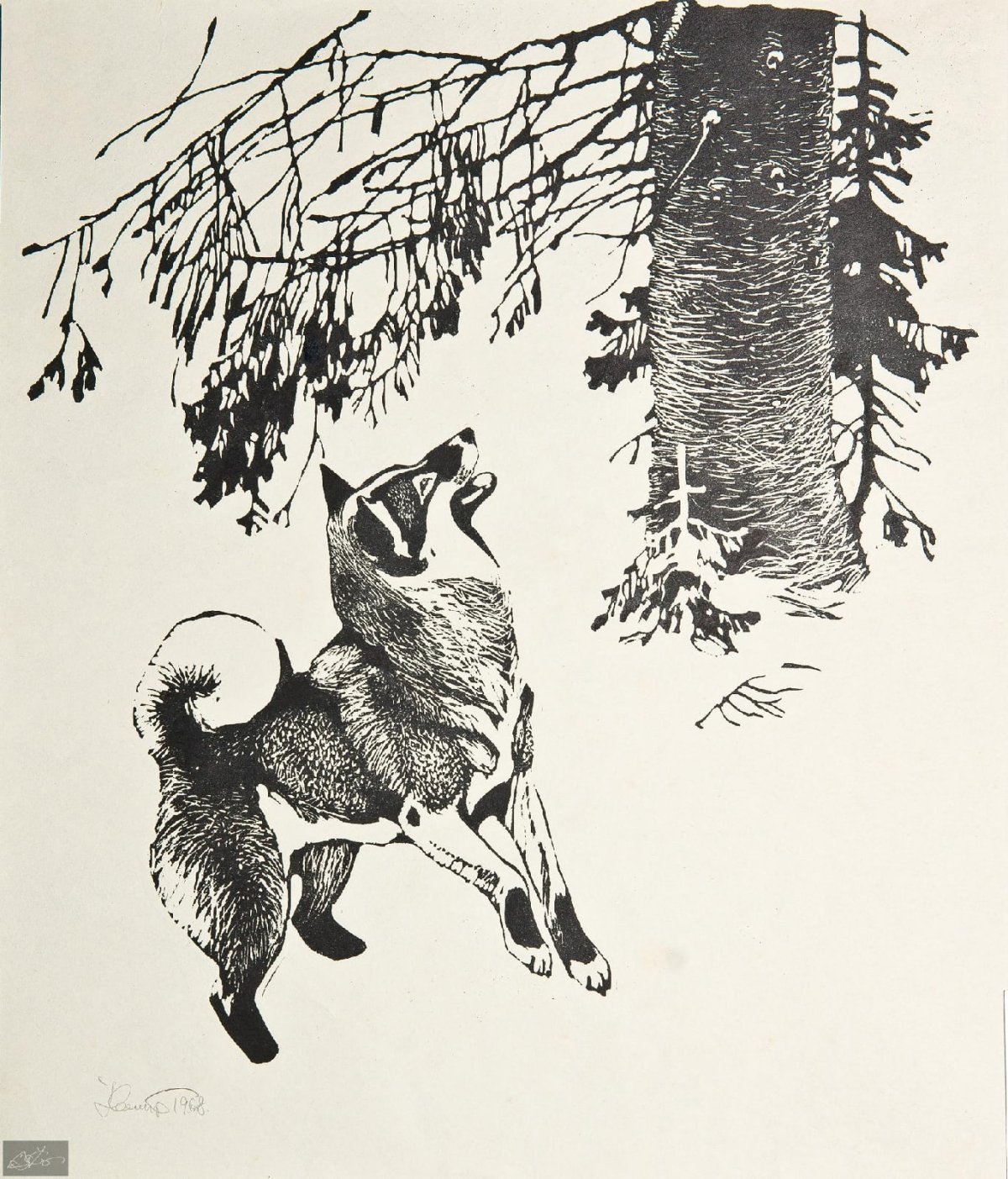 Стилизованная крыса