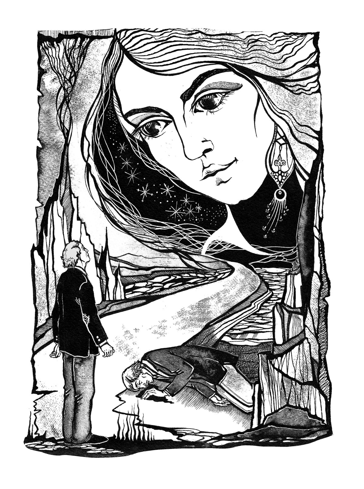 Джерри островитянин иллюстрации