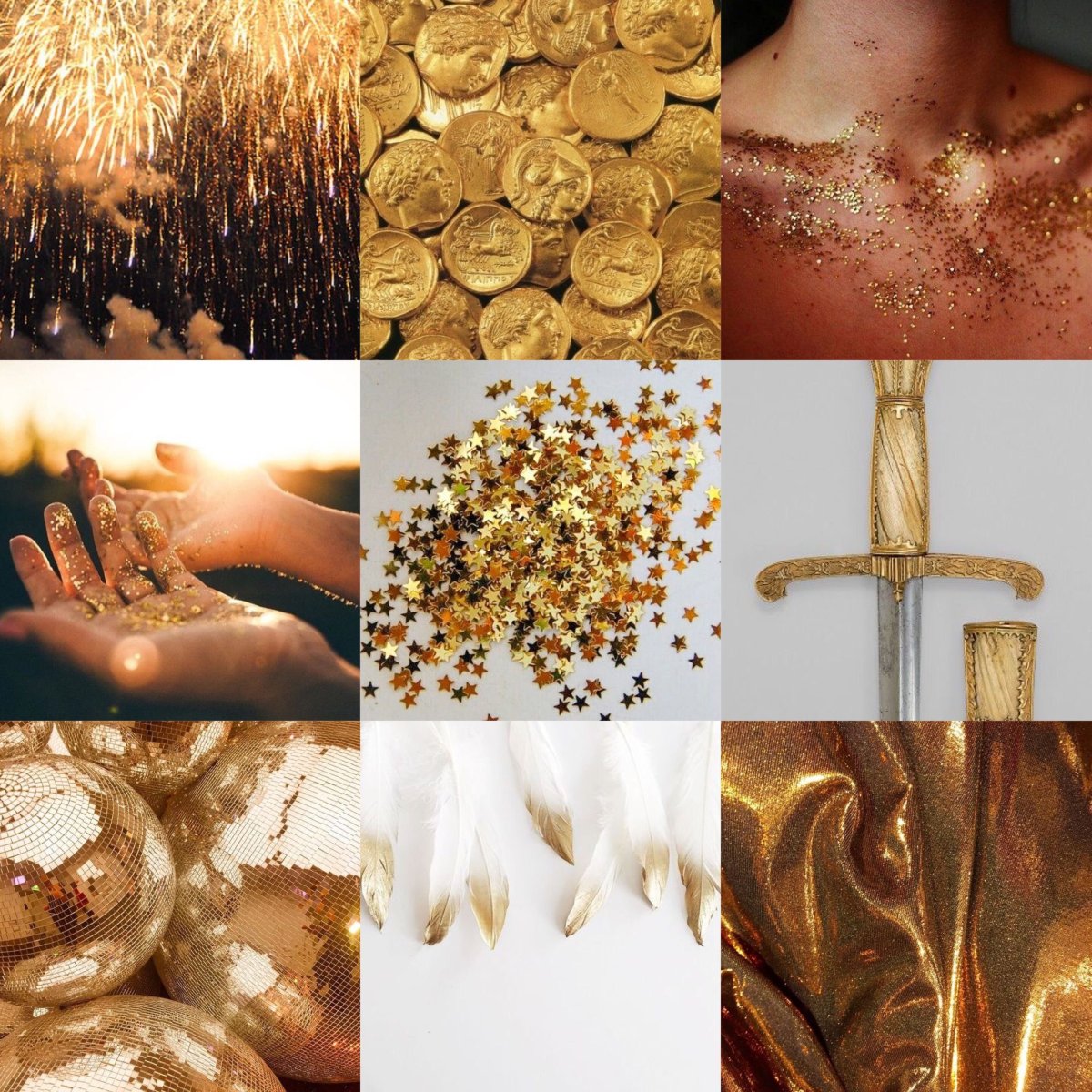 Эстетика золотого цвета