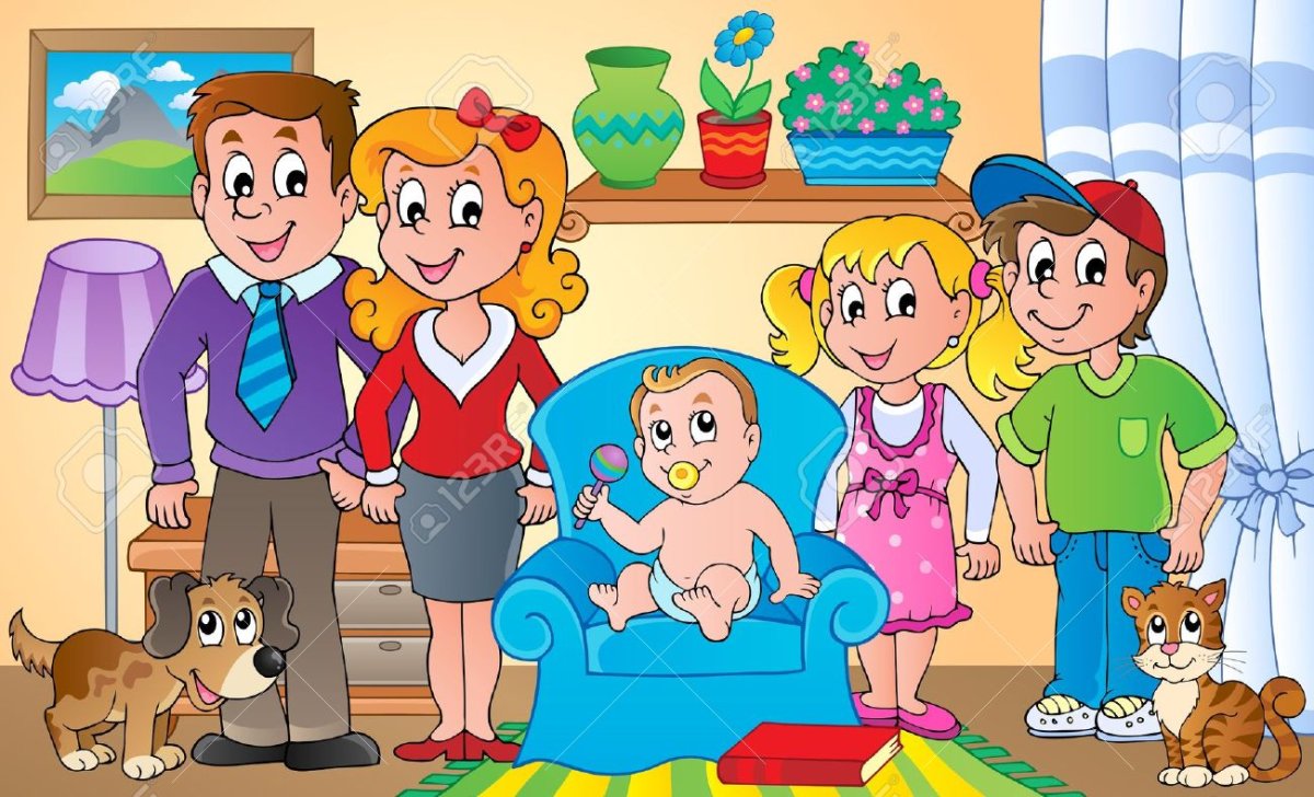 Пазлы семья для дошкольников