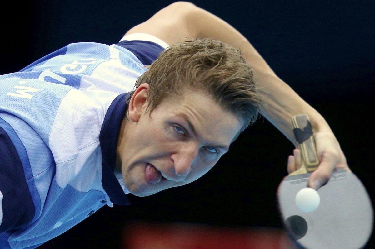 Смешные лица спортсменов