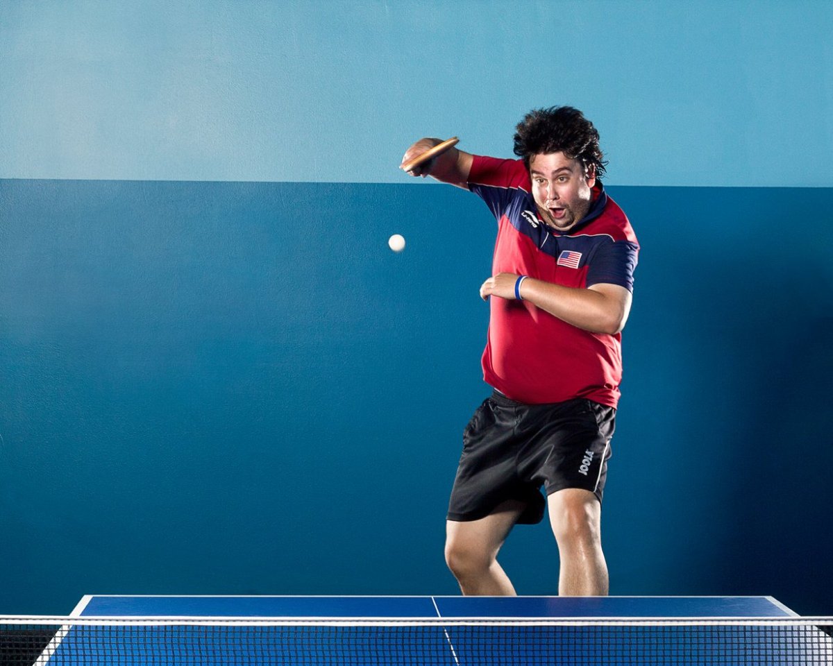 Игроки в пинг понг