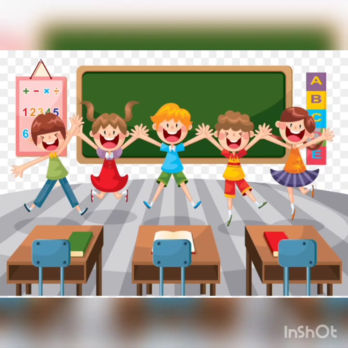 Здание школы сказочное