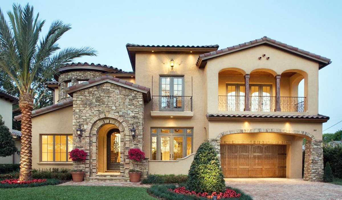 Архитектура вилла в испано-мавританском