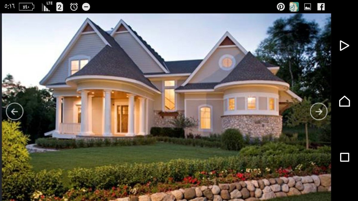 Одноэтажный дом с башней